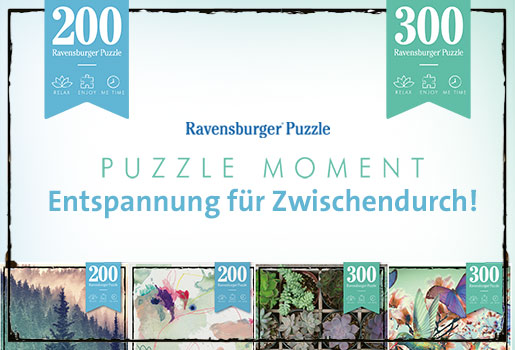 ravensburger 200 und 300 Teile Puzzles